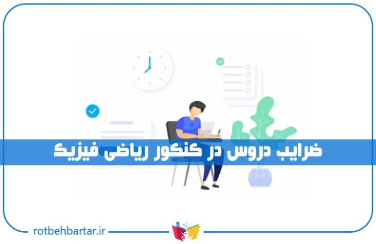 ضرایب دروس در کنکور ریاضی ۱۴۰۶